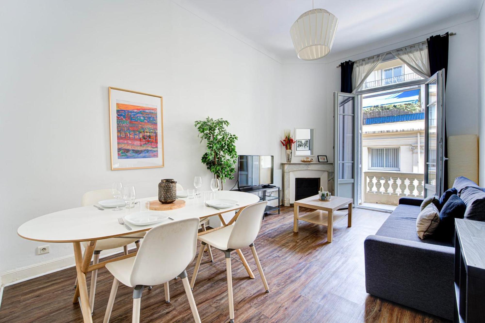 Apartmán L'Ecrin Blanc Nicois - Welkeys Nice Exteriér fotografie
